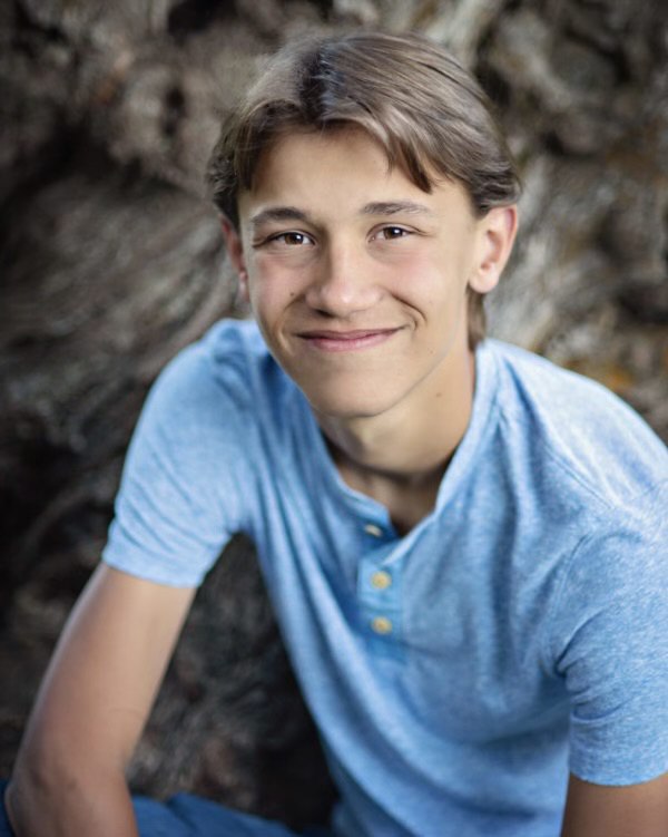 Ethan as a teenager